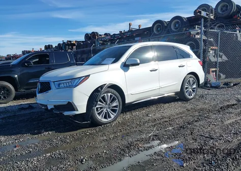 2018 Acura Mdx Technology Package Acurawatch Plus Pkg из США, поврежденный, VIN 5J8YD3H56JL002457